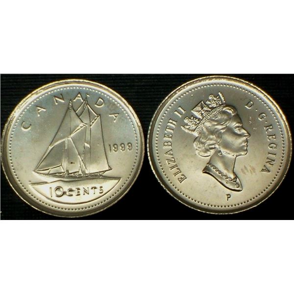 1999P Test Token Nickel 10¢, New Sealled as issue