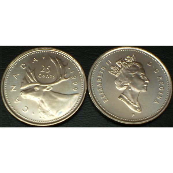 1999P Test Token Nickel 25¢, New Sealled as issue