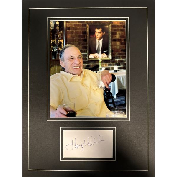 Henry Hill Goodfellas Autographed Display