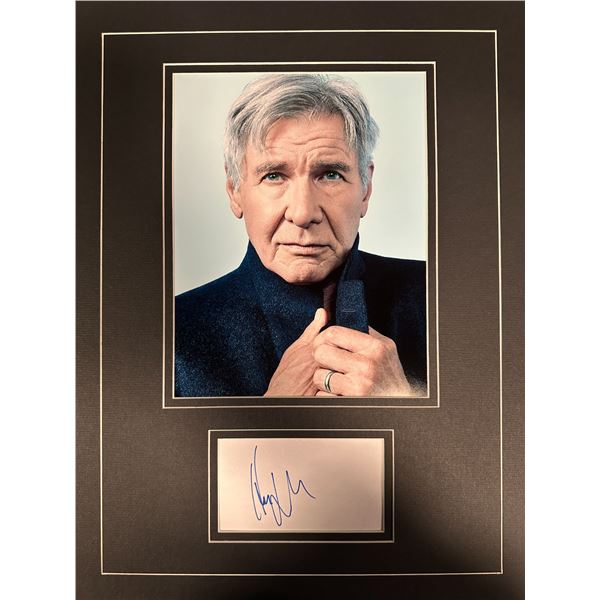Harrison Ford Autographed Display