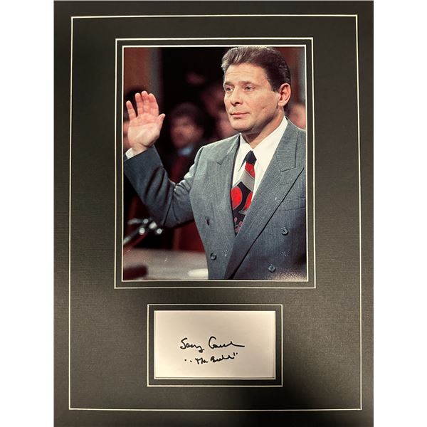 Sammy THE BULL Gravano Autographed Display