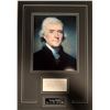 Image 1 : Thomas Jefferson Autographed Display