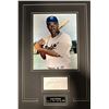 Image 1 : Jackie Robinson AUTOGRAPHED Display