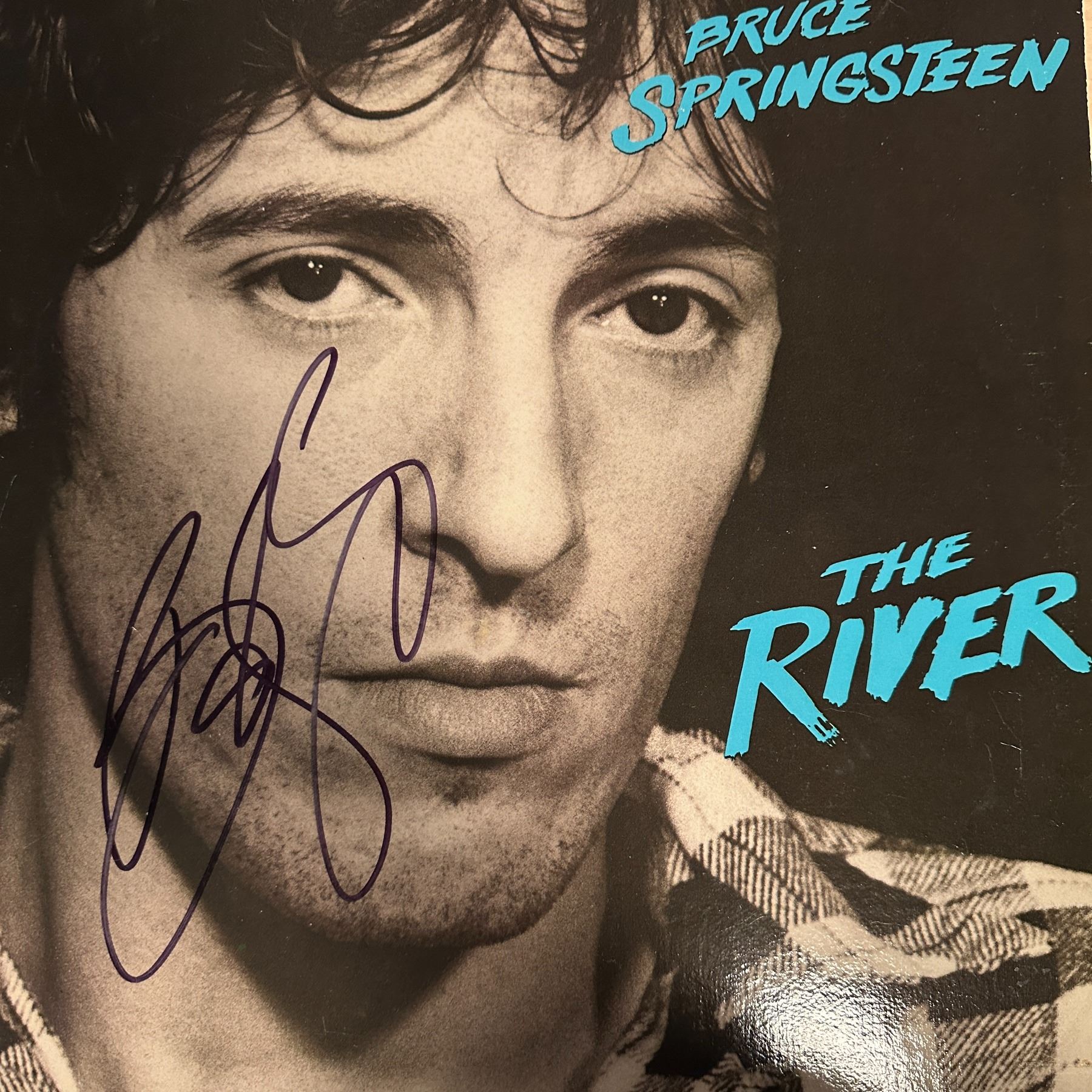 Bruce Springsteen Autographed Album