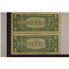 Image 2 : 1957 & 1957-A US $1 SILVER CERT, STAR NOTES, BLUE