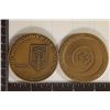 Image 2 : 2 ISREAL BRONZE 2 1/4" MEDALS" I AM THE ROSE OF