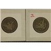Image 2 : 1898 & 1899 SILVER BARBER QUARTERS