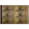 Image 1 : 6-1993 BRAZIL 10,000 CRUZEIROS BILLS.