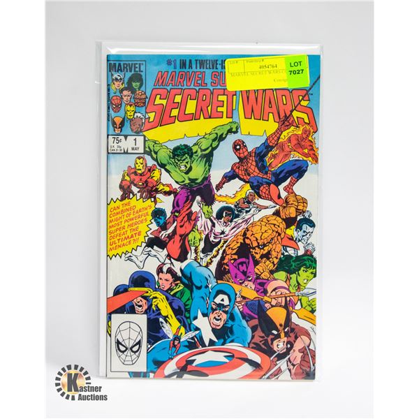MARVEL SECRET WARS COMIC NO 1