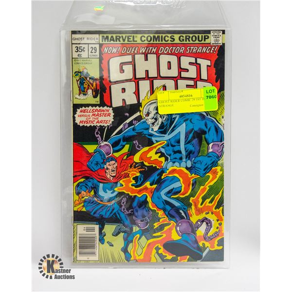 GHOST RIDER COMIC 29 1ST DR STRANGE