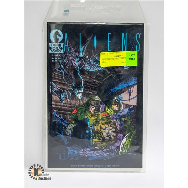 ALIENS COMIC NO 1 1ST APP ALIENS KEY