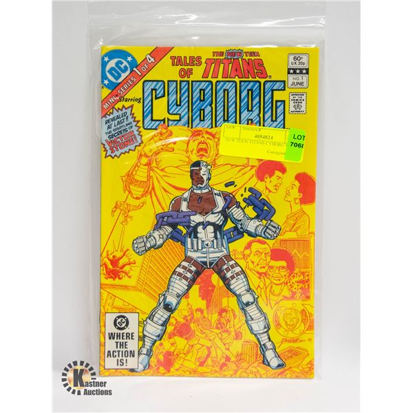 NEW TEEN TITANS CYBORG NO 1