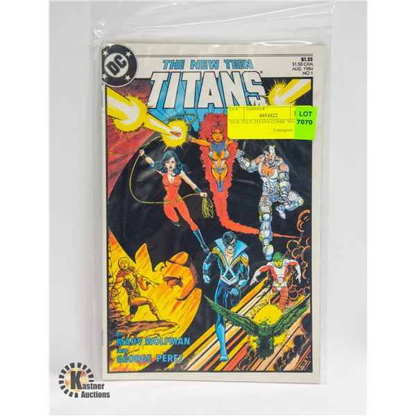 NEW TEEN TITANS COMIC NO 1
