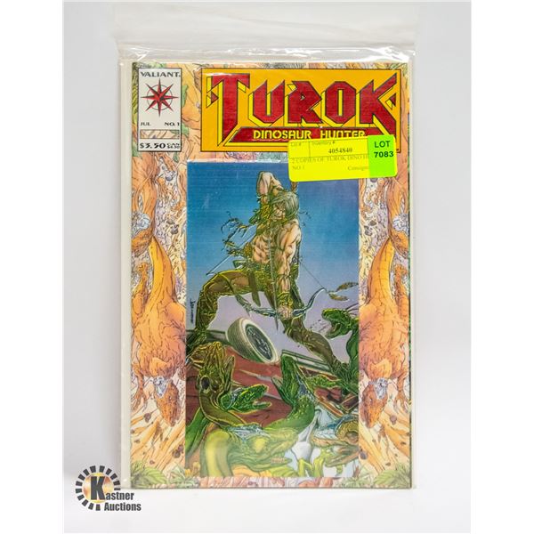 2 COPIES OF TUROK DINO HUNTER NO 1