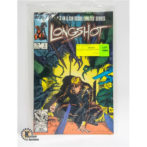 MARVEL LONGSHOT COMIC NO 3