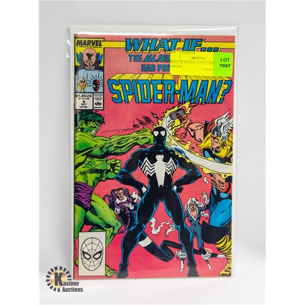 WHAT IF SPIDER-MAN COMIC 4 VENOM