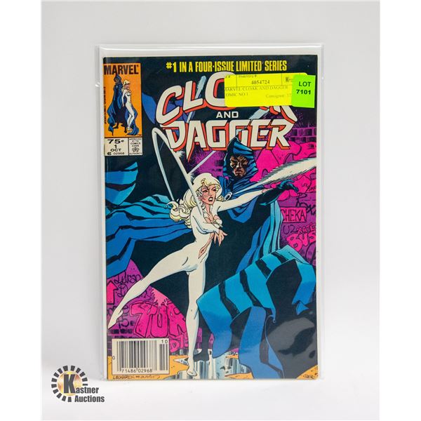 MARVEL CLOAK AND DAGGER COMIC NO 1