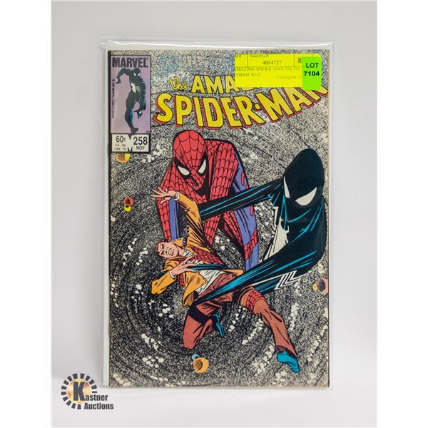 AMAZING SPIDER-MAN 258 1ST SYBIOT SUIT