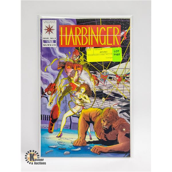 HARBINGER COMIC NO 3 1ST APP AX