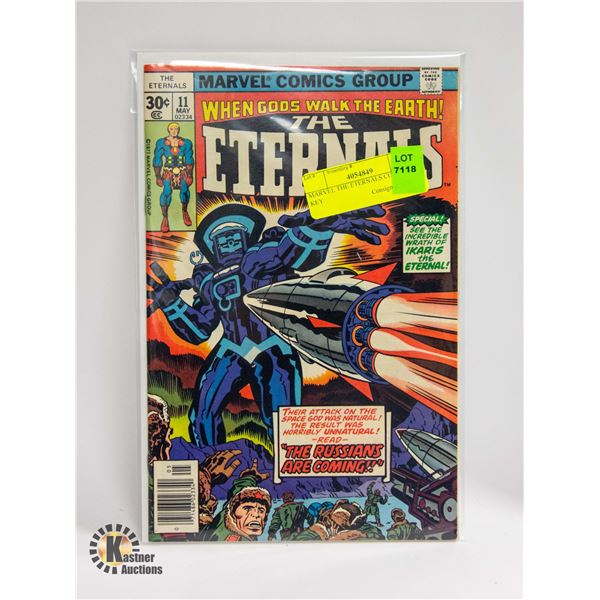 MARVEL THE ETERNALS COMIC 11 KEY