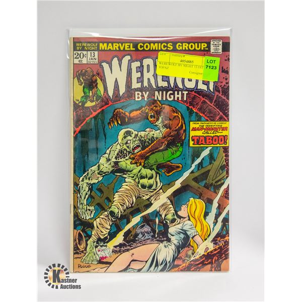 WEREWOLF BY NIGHT 13 1ST APP TOPAZ