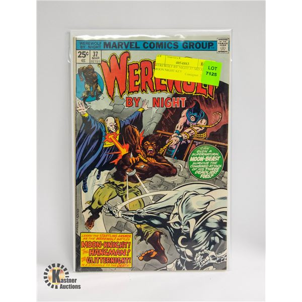 WEREWOLF BY NIGHT 37 3RD APP MOON NIGHT KEY