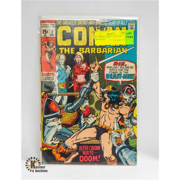 15C CONAN COMIC 2 2ND APP CONAN KEY
