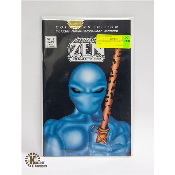 ZEN INTERGALACTIC NINJA ISSUE NO 1