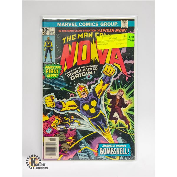 MAN CALLED NOVA FIRST ISSUE 1 ORIGIN KEY