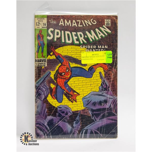 AMAZING SPIDER-MAN 70 1ST VANESSA FISK