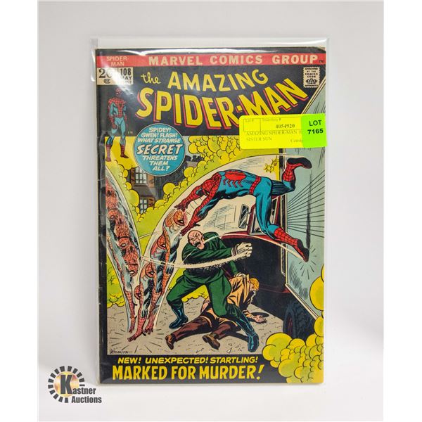 AMAZING SPIDER-MAN 108 1ST APP SISTER SUN