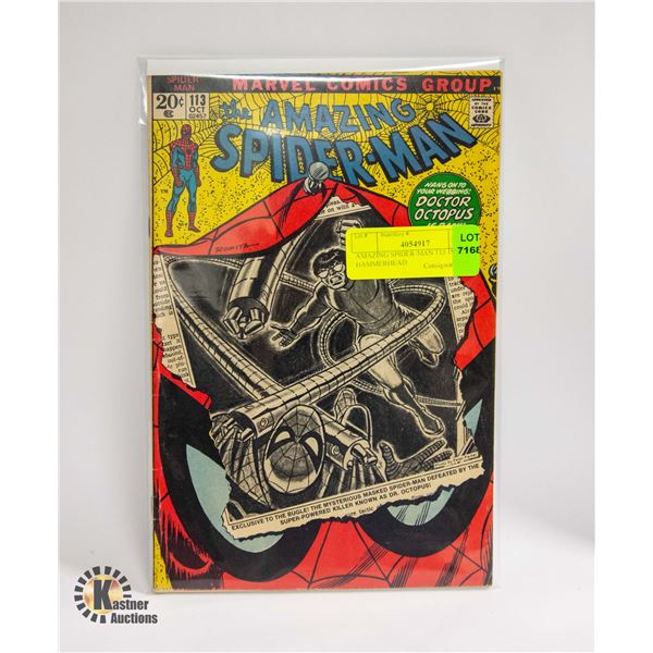 AMAZING SPIDER-MAN 113 1ST APP HAMMERHEAD