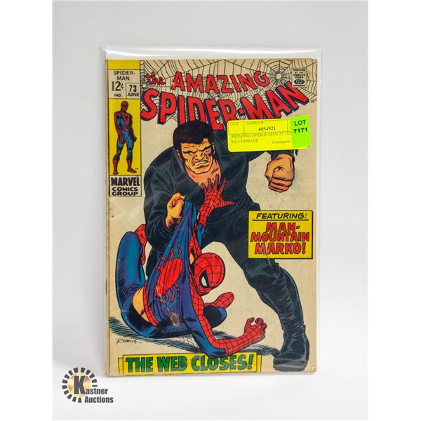 AMAZING SPIDER-MAN 73 1ST APP SILVERMANE