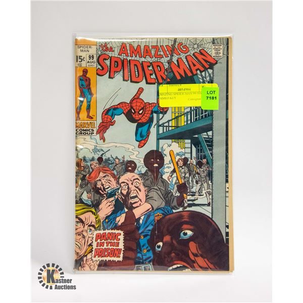 AMAZING SPIDER-MAN 99 ISSUE CAMEO KEY
