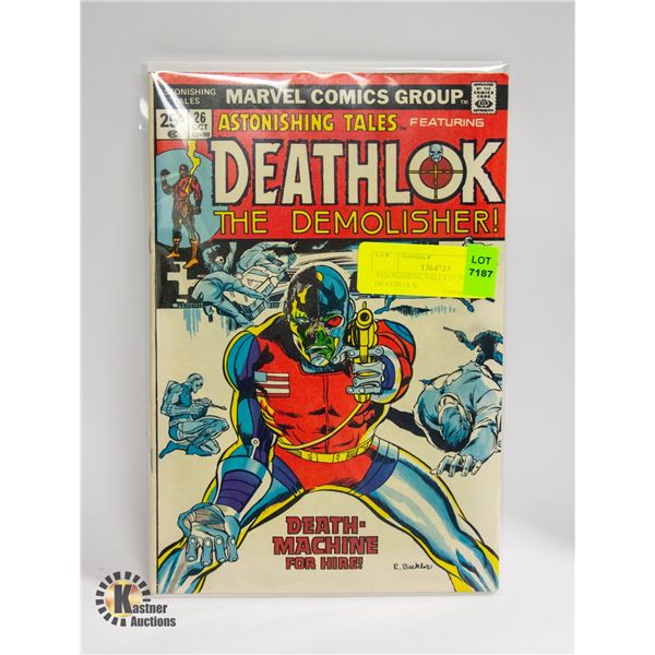 ASTONISHING TALES 25 2ND APP DEATHLOCK