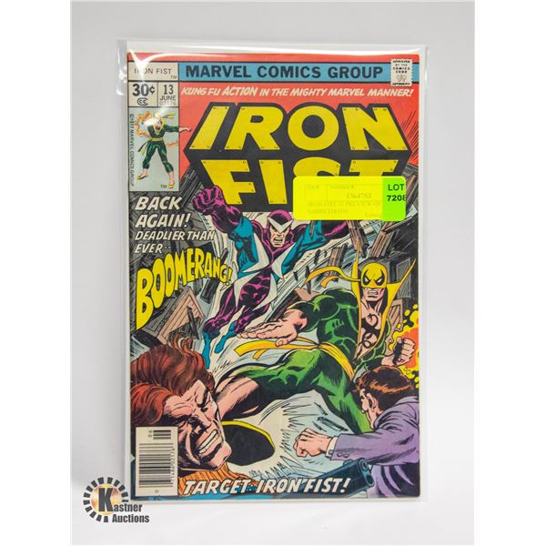 IRON FIST 13 PREVIEW OF SABRETOOTH