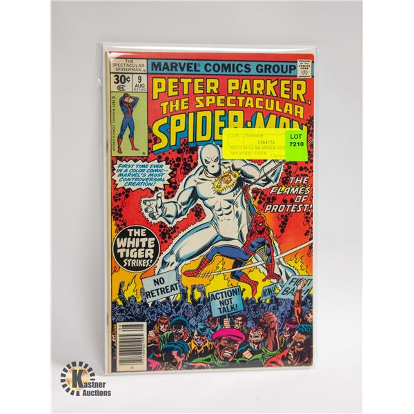 SPECTACULAR SPIDER-MAN 9 1ST APP WHITE TIGER