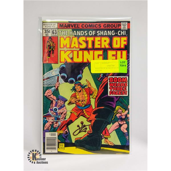 MASTER OF KUNG FU 63 1ST APP KOGAR