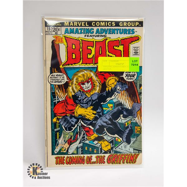 AMAZING ADVENTURES 15 1ST APP GRIFFON