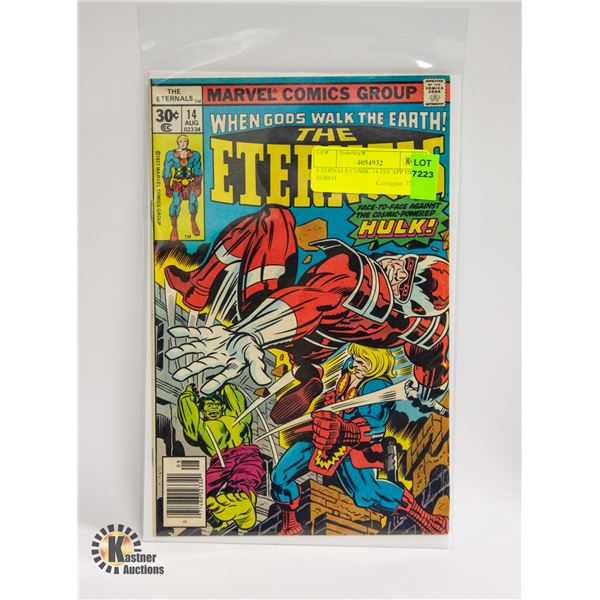 ETERNALS COMIC 14 1ST APP HULK ROBOT