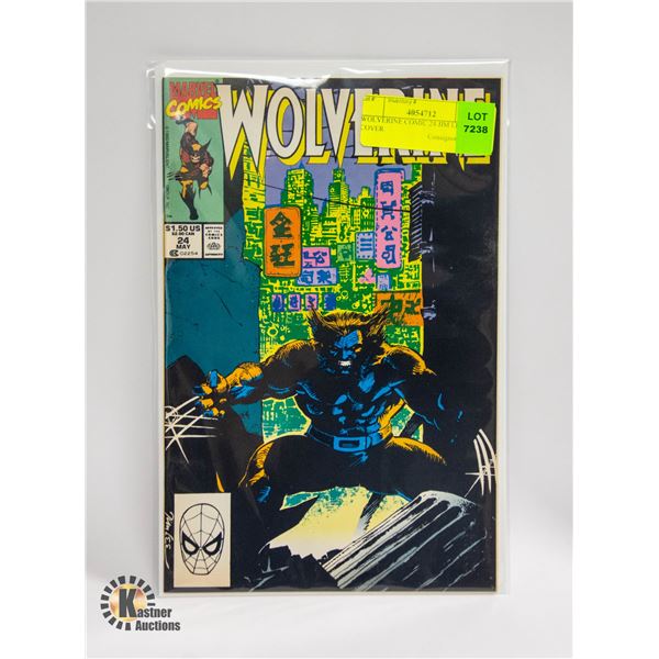 WOLVERINE COMIC 24 JIM LEE COVER