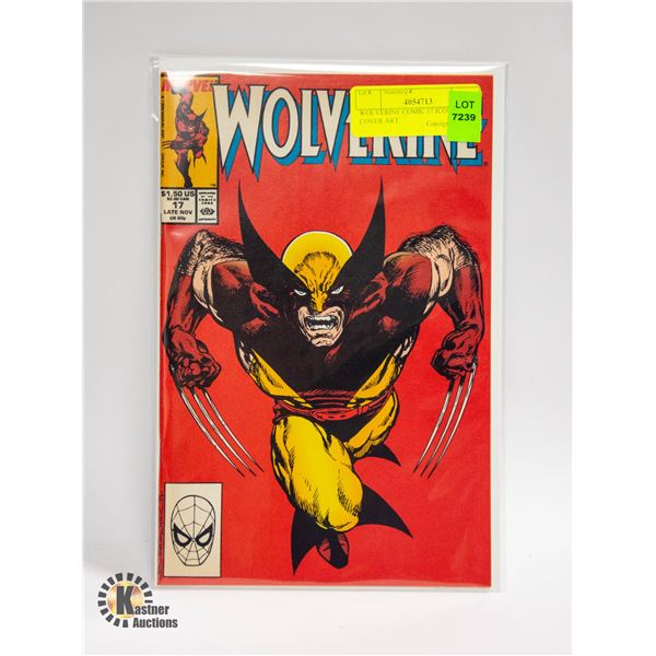 WOLVERINE COMIC 17 ICONIC COVER ART