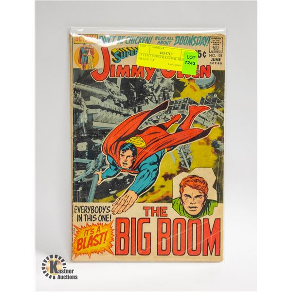 15 CENT SUPERMANS PAL JIMMY OLSEN 138