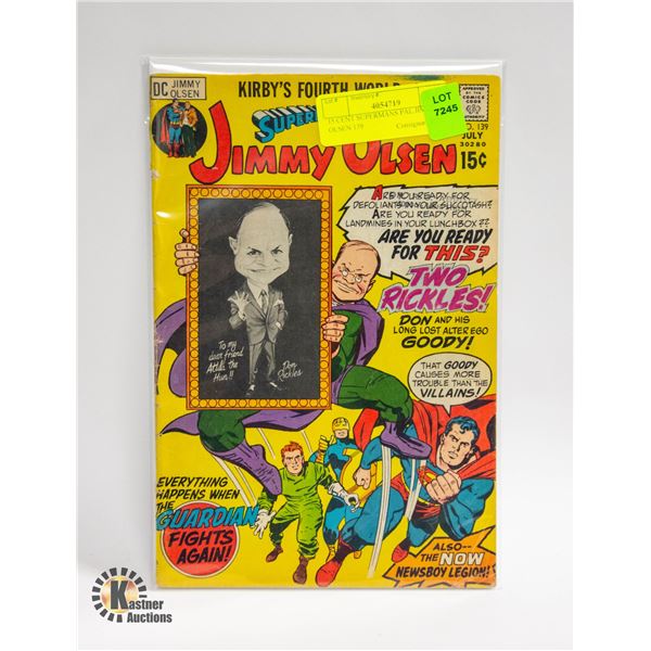 15 CENT SUPERMANS PAL JIMMY OLSEN 139