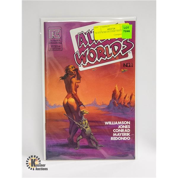 ALIEN WORLDS COMIC ISSUE 1