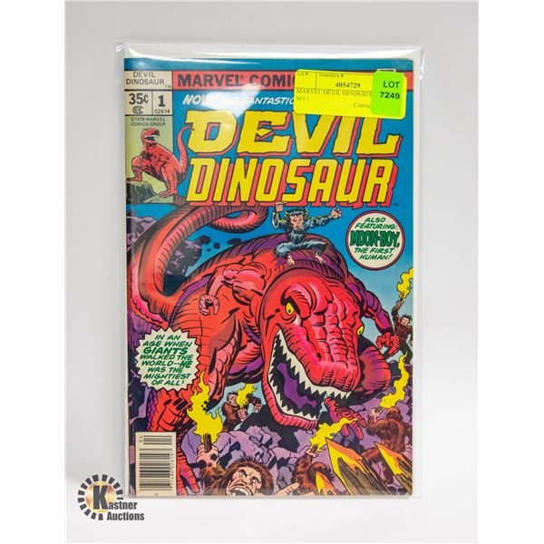 MARVEL DEVIL DINOSAUR COMIC NO 1
