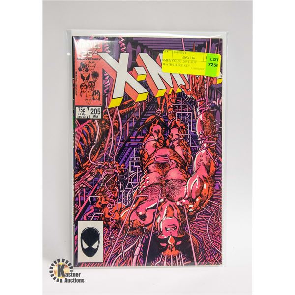 XMEN COMIC 205 LADY DEATHSTRIKE KEY
