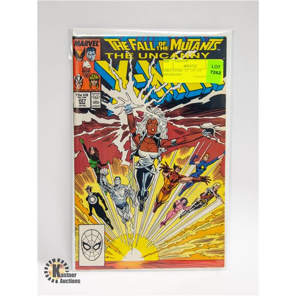 XMEN COMIC 227 1ST APP ADVERSARY