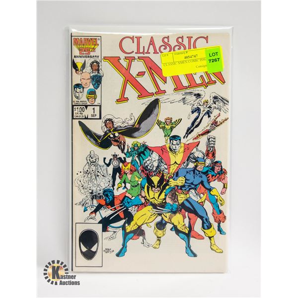 CLASSIC XMEN COMIC ISSUE NO 1
