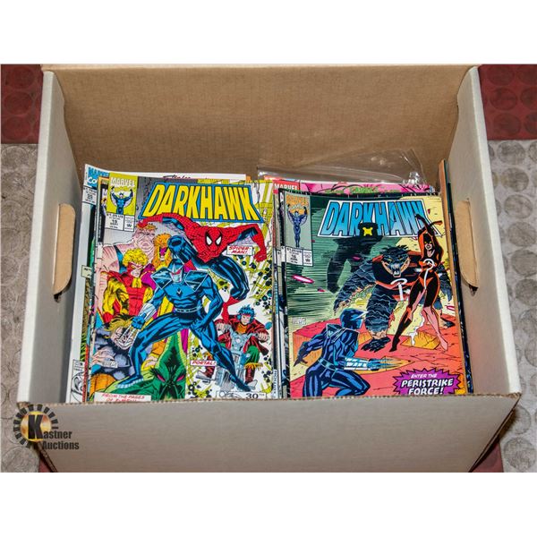 BOX FULL OF ASSTD VINTAGE SUPER HERO COMICS